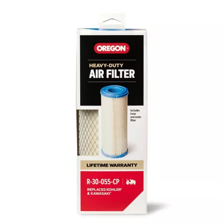 Oregon Air Filter for Zero-Turn Riding Mowers Compatible with Kawasaki and Toro 2000 Series Zero-Turn Mowers R-30-055-CP Mower Filters