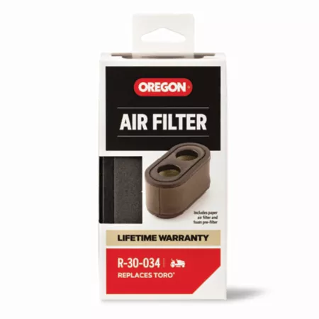 Oregon Air Filter for Riding Mowers Compatible with Toro TimeCutter V-Twin 22.5 HP and 24.5 HP Engines R-30-034 Mower Filters