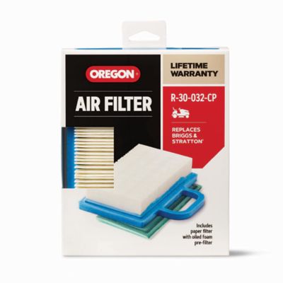 Oregon Air Filter for Riding Mowers, Fits Briggs & Stratton 14-24 HP Intek V-Twin Engines, R-30-032-CP, R-30-032-CP