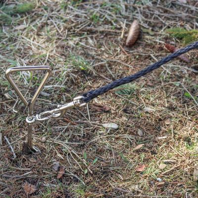 Image showing  Spiral Dog Tie Out Stake for Hard Ground, 17 in., Up to 50 lb. Capacity