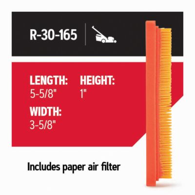 Image showing  Air Filter for Walk-Behind Mowers, Fits Kohler Courage XT Series Engines, R-30-165