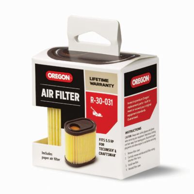 Image showing  Air Filter for Walk-Behind Mowers, Fits: 5.5 HP Engines for Tecumseh and Craftsman, R-30-031