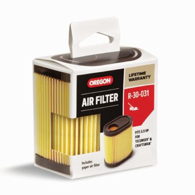 Image showing 6 th Oregon Air Filter for Walk-Behind Mowers, Fits 5.5 hp Engines for Tecumseh and Craftsman, R, 30-031