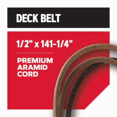 Image showing  Replacement Belt 1/2 in. x 141-1/4 in. for 50 in. Deck Riding Mowers, Fits Toro TimeCutter, R-15-143