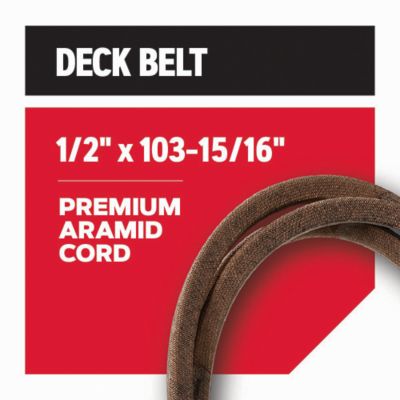 Image showing  Replacement Belt 1/2 in. x 103-15/16 in. for 42 in. Deck Riding Mowers, Fits John Deere, R-75-919