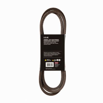 Image showing  Replacement Belt 1/2 in. x 95-3/8 in. for 42 in. Deck Riding Mowers, Fits MTD, Cub Cadet, Husqvarna, Craftsman, R-75-197