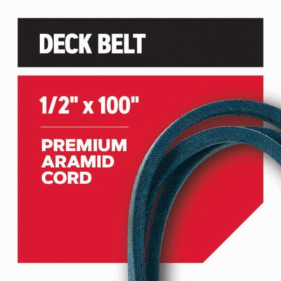 Image showing  Replacement Belt 1/2 in. x 100 in. for 42 in. Deck Riding Mowers, Fits Cub Cadet, R-75-400