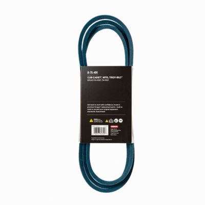Image showing  Replacement Belt 1/2 in. x 91 in. for Riding Mowers, Fits Cub Cadet, MTD, Troy-Bilt, R-75-491
