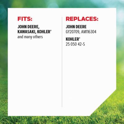 Image showing  Fuel Filter for Riding Mowers, Fits John Deere, Kawasaki, Kohler, and others, R-07-103