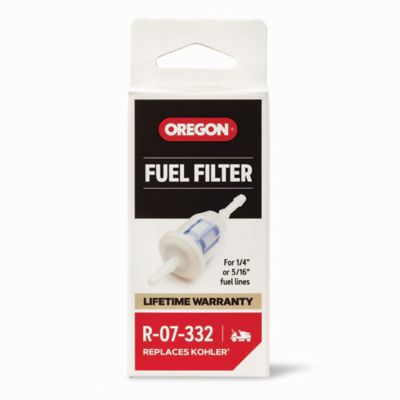 Oregon Fuel Filter for Riding Mowers, Fits Kohler CV11-CV16, K181-K341, KT17, KT19 and M8-M20 Engines, R-07-332