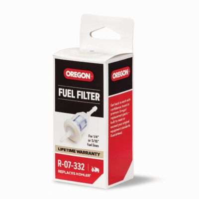 Image showing  Fuel Filter for Riding Mowers, Fits Kohler CV11-CV16, K181-K341, KT17, KT19 and M8-M20 Engines, R-07-332