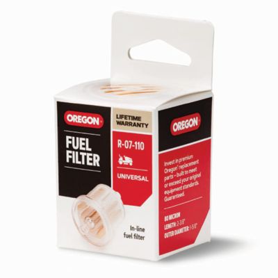Image showing  Fuel Filter for Riding Mowers, Universal Fit for 1/4 in., 5/16 in. and 6-8mm ID Fuel Lines, R-07-110