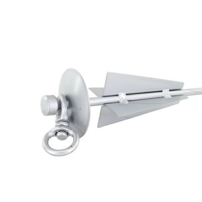 Image showing  Dog Tie Out Stake with Fins for Hard Ground, 20 in., Up to 150 lb. Capacity