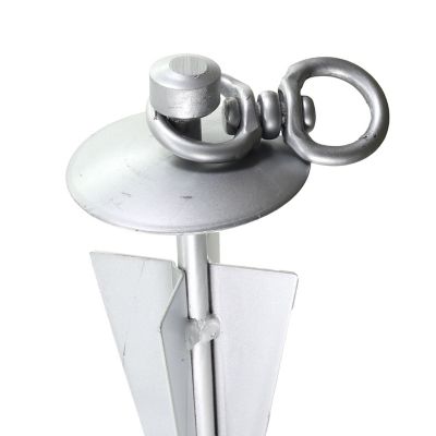 Image showing  Dog Tie Out Stake with Fins for Hard Ground, 20 in., Up to 150 lb. Capacity