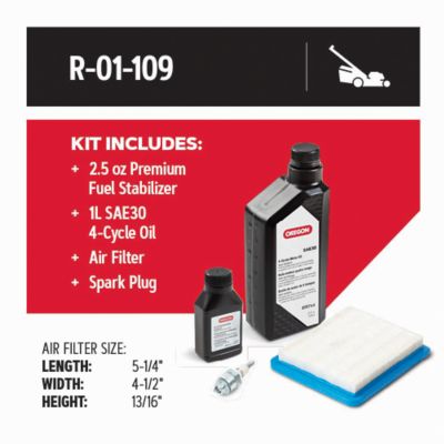 Image showing  Tune-up Kit for Walk-behind Mowers, Fits: Briggs & Stratton: Quantum Engines, R-01-109