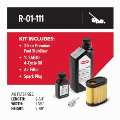 Image showing  Lawn Mower Engine Tune-Up Maintenance Kit for Tecumseh, R-01-111