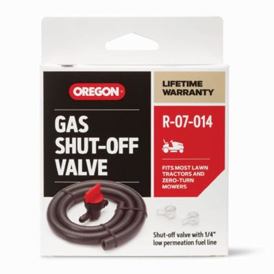 Oregon Replacement Gas Shut-off Valve for Riding and Zero-turn Mowers, Universal Fit, R-07-014