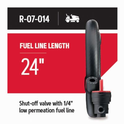 Image showing  Replacement Gas Shut-off Valve for Riding and Zero Turn Mowers, Universal Fit, R-07-014