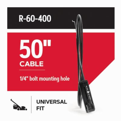 Image showing  Replacement Throttle Control Cable, Fits Briggs & Stratton and Tecumseh automatic choke Engines, R-60-400