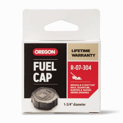 Oregon Replacement Fuel Cap for Walk-behind Mowers, Fits Briggs & Stratton Max, Quantum, Europa and John Deere, R-07-304