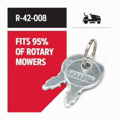 Image showing  Replacement Ignition Keys, Fits Rotary Mowers, R-42-008
