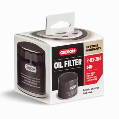 Image showing  Oil Filter for Riding Mowers, Fits Kohler Command, Aegis, Courage, Triad OHC, Bad Boy, John Deere and Woods, R, 83-284