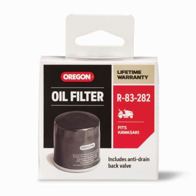 Oregon Oil Filter for Riding Mowers, Kawasaki: FH381-721V, FH601-770D, FJ180V and FX751-1000V; for 14-19 HP Engines, R-83-282