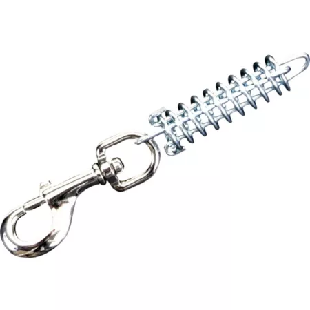 Retriever Dog Tie Out Cable Shock Absorber Spring with Snap 6.5" L Up to 50 lb Capacity Tie Outs & Runs