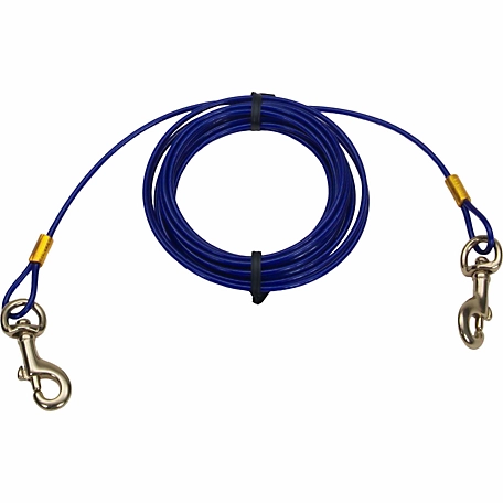 Retriever Dog Tie Out Cable, 10 ft., Up to 50 lb.
