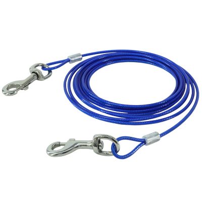 Image showing  Dog Tie Out Cable, 10 ft., Up to 50 lb. Capacity