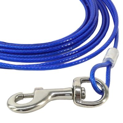 Image showing  Dog Tie Out Cable, 20 ft., Up to 50 lb. Capacity
