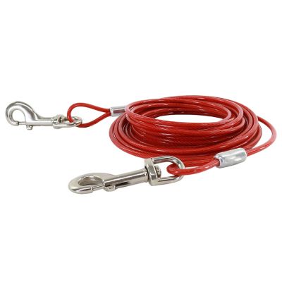 Image showing  Dog Tie Out Cable, 20 ft., Up to 80 lb. Capacity