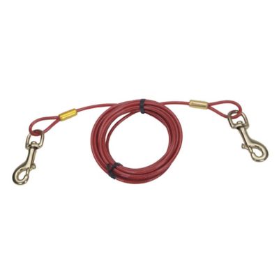 Retriever Dog Tie Out Cable, 30 ft., Up to 80 lb. Capacity