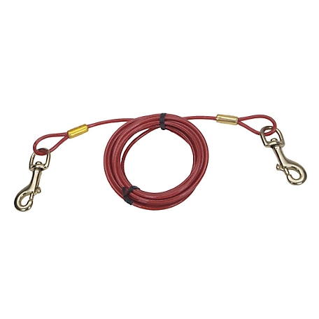 Retriever Dog Tie Out Cable, 30 ft., Up to 80 lb.