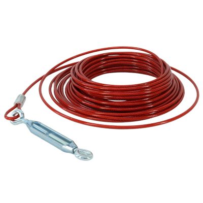 Image showing  Medium Aerial Dog Tie Out Cable, 50 ft., Up to 50 lb. Capacity