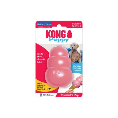 Image showing 7 th KONG Puppy Dog Chew Toy, Medium