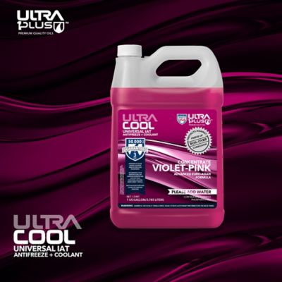 Image showing 7 th Ultra1Plus UltraCool Antifreeze + Coolant IAT Concentrate Pink, 1 Gal.