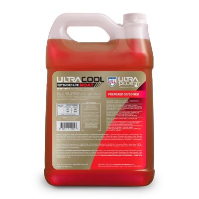 Image showing  UltraCool Antifreeze + Coolant NOAT Premixed 50/50 Red, 1Gal