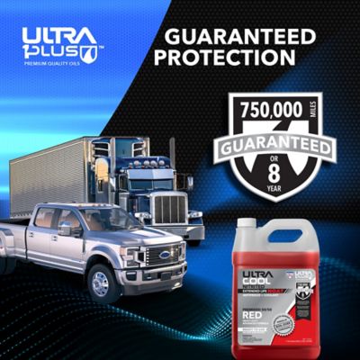 Image showing  UltraCool Antifreeze + Coolant NOAT Premixed 50/50 Red, 250 gal.