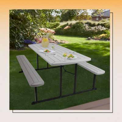Image showing  Travis Collection Folding Picnic Table