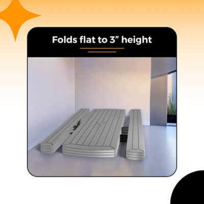 Image showing 7 th Hampden Furnishings Travis Collection Folding Picnic Table