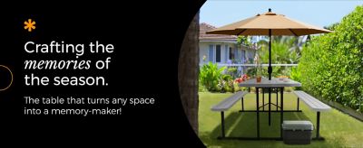 Image showing  Travis Collection Folding Picnic Table