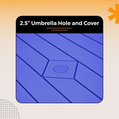 Image showing  Travis Collection Folding Picnic Table