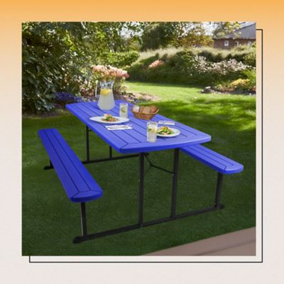 Image showing 6 th Hampden Furnishings Travis Collection Folding Picnic Table