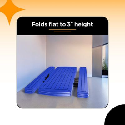 Image showing 8 th Hampden Furnishings Travis Collection Folding Picnic Table