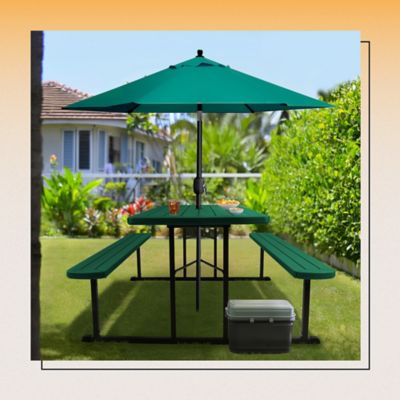 Image showing  Travis Collection Folding Picnic Table