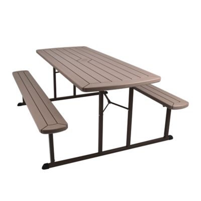 Hampden Furnishings Travis Collection Folding Picnic Table