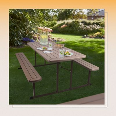 Image showing  Travis Collection Folding Picnic Table