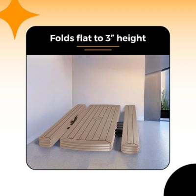 Image showing 5 th Hampden Furnishings Travis Collection Folding Picnic Table