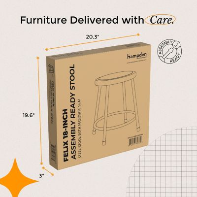 Image showing  Felix Collection Steel Stool
